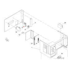 Contator do ímã de Panasonic SMT para a máquina da impressora da tela de Sp60p-M (KXFP6EBQA00)